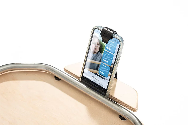 Halter für Unterstütze Kommunikation